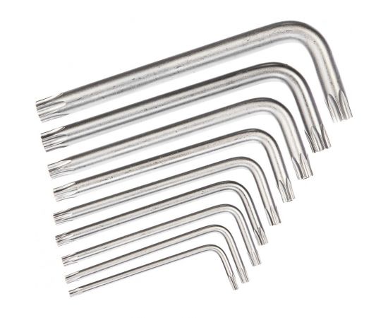Комплект угловых ключей TORX Jonnesway H08MTP09S 