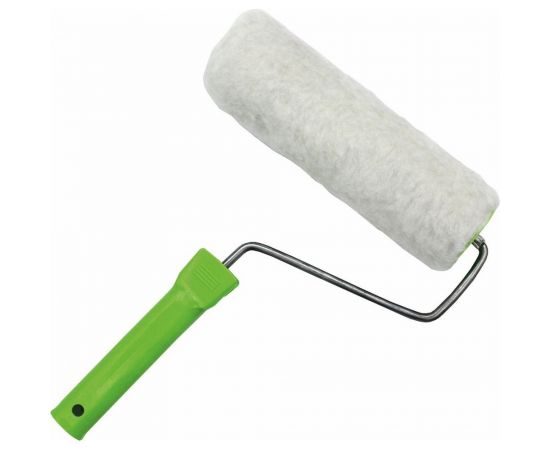 Валик в сборе On натуральный мех, со швом, ворс 12 мм, 200x50x6 мм, шплинт 02-02-446 