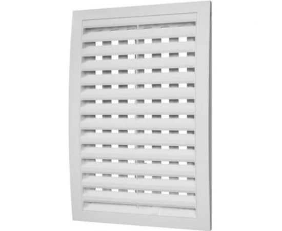 Решетка 2030РРПН наружная ASA вентиляционная регулируемая (200x300 мм; белая) ERA 87-644 