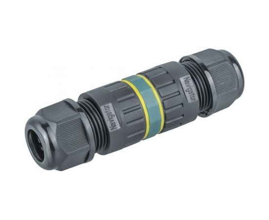 Коннектор Navigator 82 834 NTB-I03-3P-IP68 I-образный, 3PIN 82834 