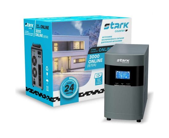 Источник бесперебойного питания Stark Country 3000 Online 12А 