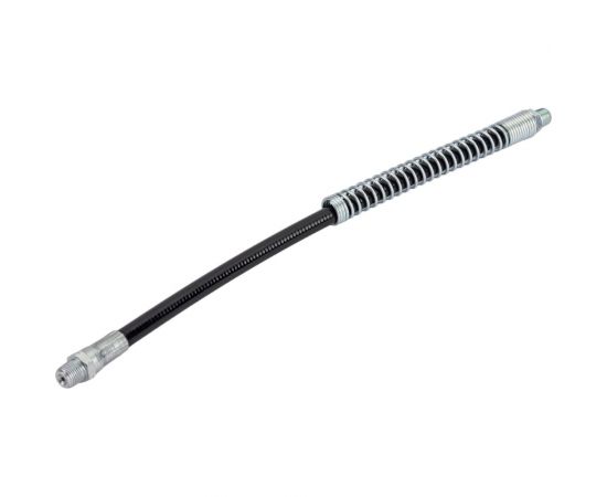 Шланг для смазки с защитной пружиной Petropump 300 мм х 1/8"" BSPT, 240 бар PP180014 