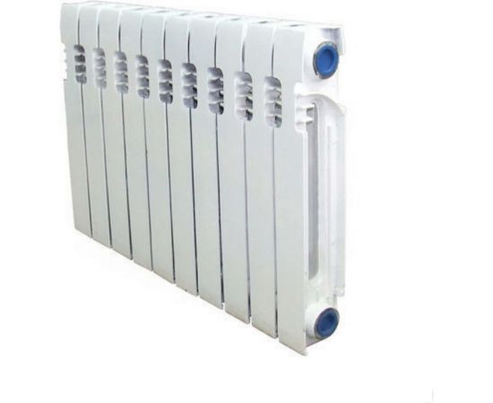 Чугунный радиатор STI Нова 300-80 10 секций, подключение боковое D220-01766 