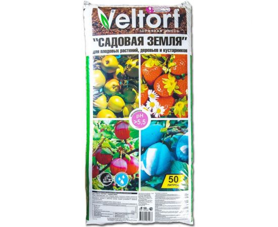 Грунт для плодовых растений Veltorf садовая земля 50 л FP10050051 