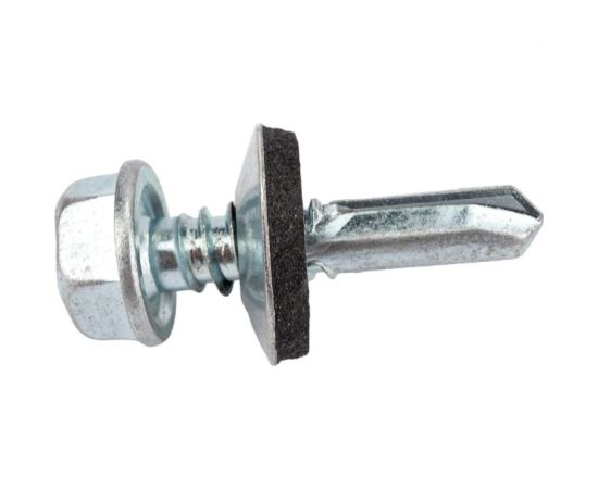 Кровельный саморез с длинным сверлом Метизный двор 6,3х25, 100 шт. 4690441023872 