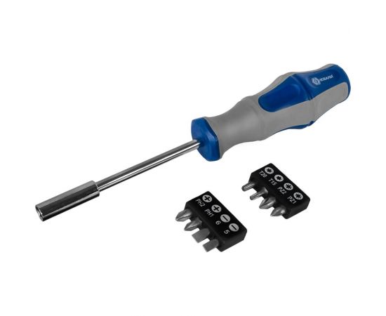 Отверточная рукоятка Ultra Grip с набором бит КОБАЛЬТ 646-676 