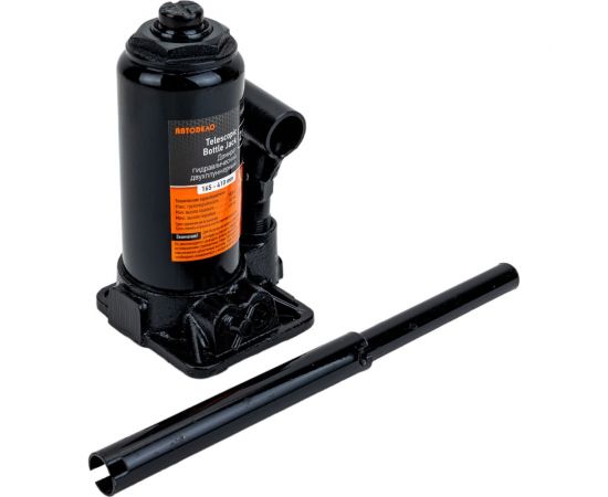 Гидравлический 2-х плунжерный домкрат АвтоDело 2 т 150-370 мм 43102 10919 – изображение 6