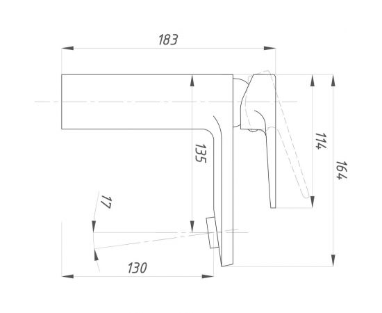 Смеситель для раковины ПРОФСАН ПСМ тип ГОСТ См-УмОЦБА PSM-400-5 – изображение 2