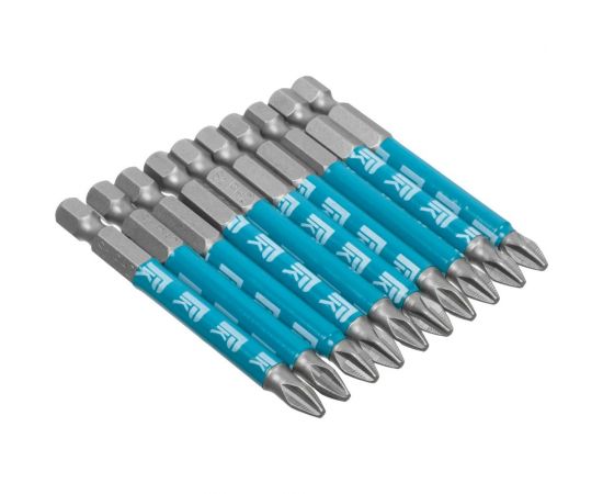 Биты профессиональные (10 шт; PH2x70 мм; сталь S2; 1/4"" Е) РемоКолор 33-7-573 – изображение 3