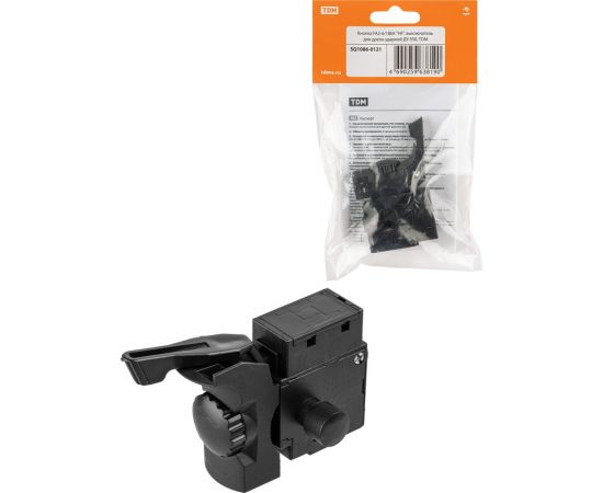 Кнопка fa2-6/1bek "hf" выключатель для дрели ударной ду-550 TDM SQ1086-0121 – изображение 3