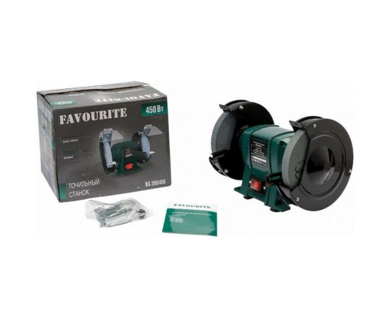 Точильный станок FAVOURITE 450Вт, ф200мм, 2950об/мин BG 200/450 – изображение 3