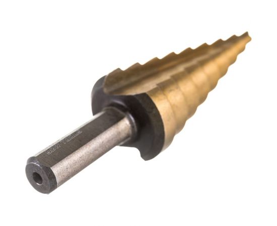 Сверло ступенчатое (4-20 мм; цх; HSS TiN) SDW TOOLS dm00420 – изображение 3