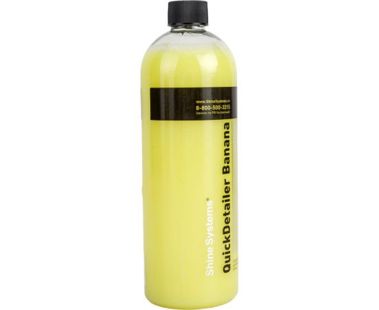 Спрей-очиститель для быстрого ухода QuickDetailer Banana Shine systems 750 мл SS460 – изображение 3