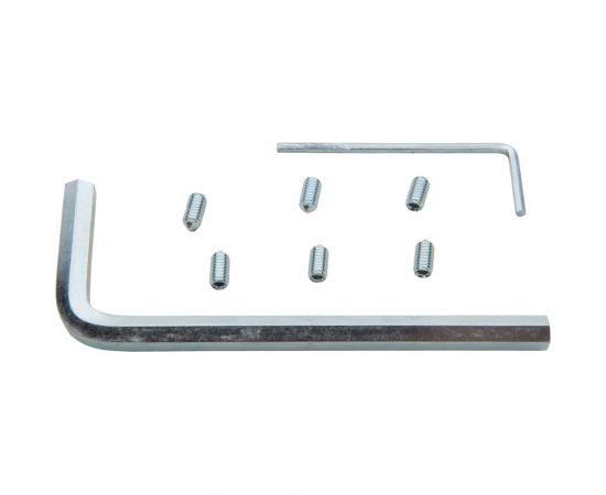 Петля 2-го действия ALDEGHI LUIGI SPA 175x37/50 мм, никель, к-т 2 шт. + монтаж. набор 87AN175-50 – изображение 6