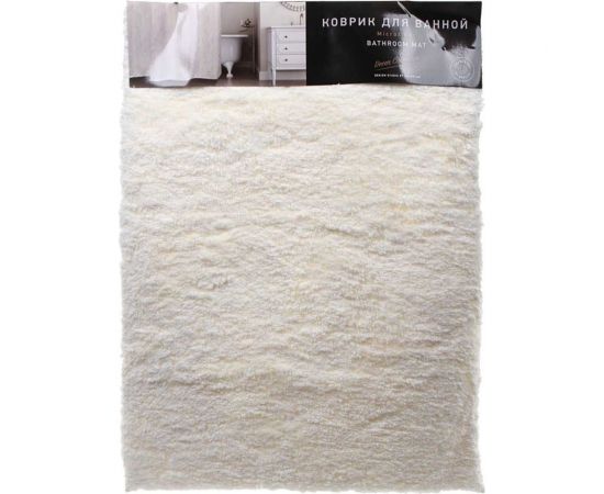 Коврик для ванны Bath Plus Тиволи 60х90/38 мм белый DB4156/1 – изображение 2