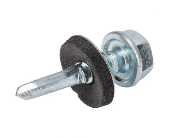 Кровельный саморез с длинным сверлом Метизный двор 6,3х25, 100 шт. 4690441023872 – изображение 3