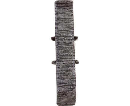 Соединитель для плинтуса DECONIKA (70 мм, 187 Алюминий темный, 2 шт.) Д-П70-С-Ф2 187 АЛМ ТЕМ – изображение 2