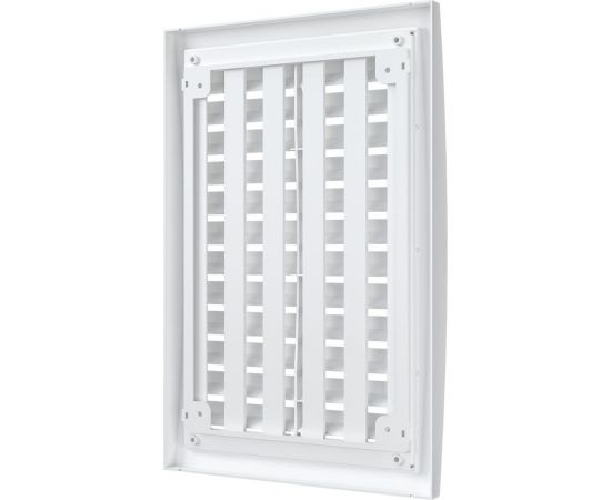 Решетка 2030РРПН наружная ASA вентиляционная регулируемая (200x300 мм; белая) ERA 87-644 – изображение 2