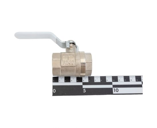 Шаровой кран STI Ду25 Ру40 муфтовый (муфта-муфта) рычаг D160-05273 – изображение 2