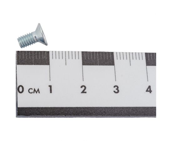 Винт с потайной головкой МЕТАЛЛСЕРВИС М4x8 DIN 965, оцинк., 200 шт. 1242070 – изображение 2