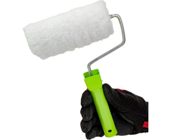 Валик в сборе ON бесшовный, иск. мех, ворс 7 мм 150х48мм,бюгель 6мм 02-02-425 – изображение 2