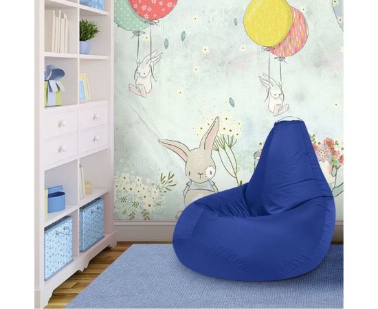Кресло-мешок Mypuff Груша Василек, размер Компакт, оксфорд bm_171 – изображение 2