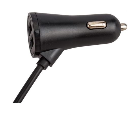 Автомобильное зарядное устройство для телефона и гаджетов DSV 4 USB с проводом R77009 – изображение 3