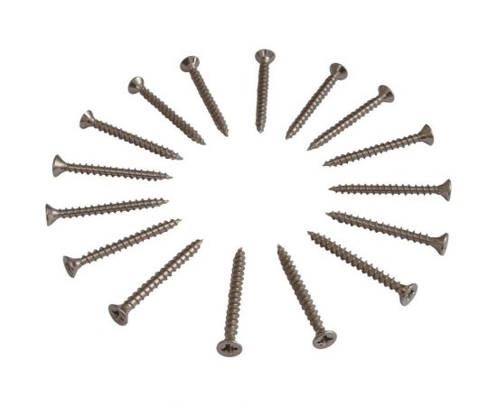 Петля 2-го действия ALDEGHI LUIGI SPA 175x37/50 мм, никель, к-т 2 шт. + монтаж. набор 87AN175-50 – изображение 2