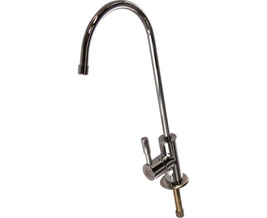 Хромированный одинарный краник с керамической вставкой Aquafilter FXFCH17-C 740 