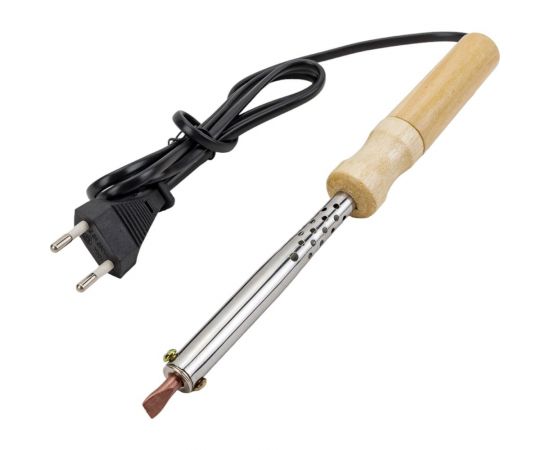 Паяльник ОНЛАЙТ 90 197 ose-pes05-80w-cp (дерево, клин прямой) 90197 