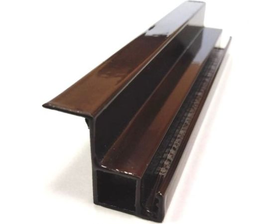 Профиль для вставной москитной сетки KOMFORT москитные системы vsn, коричневый, 2,15 м ПМС02244 