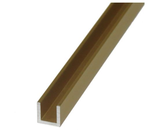 Профиль ПилотПро Ал., швеллер, 10х10х10х1,5, 2 м, золото 09983 