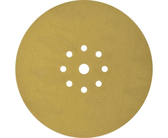 Шлифовальный круг на липучке Giraffe GOLD 100 шт, 225 мм, 9 отв., Р320 ABRAFORM AF100-GG-320 