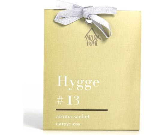 Ароматическое саше ARIDA HOME Хюгге №13 Цитрус юзу 10 гр АР 100-192 