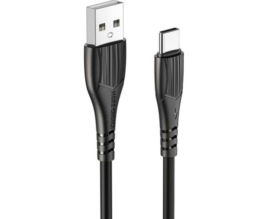 Дата-кабель More Choice USB 2.4A для Type-C TPE 1м K22aw 