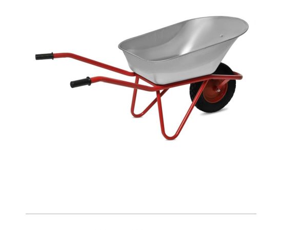 Строительная одноколесная тачка с пневмоколесом БИЗОН 110 л, 250 кг 13809 
