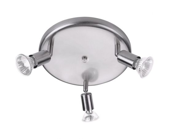 Спот POWERLIGHT MUNCHEN-3 никель круг 3хGU10x50W 3025/3K-2SCH 