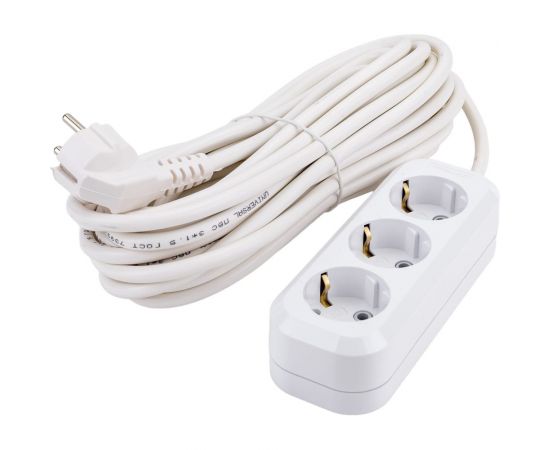 Удлинитель UNIVersal е-303а пвс 3/1,5 3гн. с заземлением, длина 10м (еврослот) 1725 