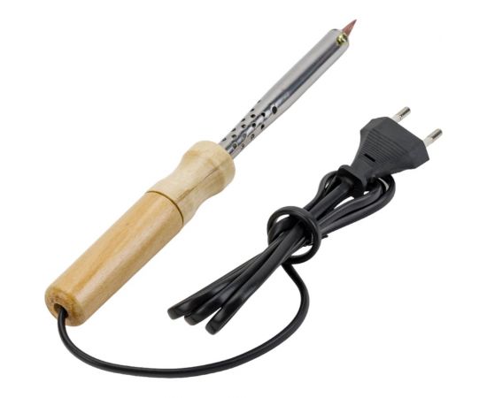 Паяльник ОНЛАЙТ 90 197 ose-pes05-80w-cp (дерево, клин прямой) 90197 – изображение 6