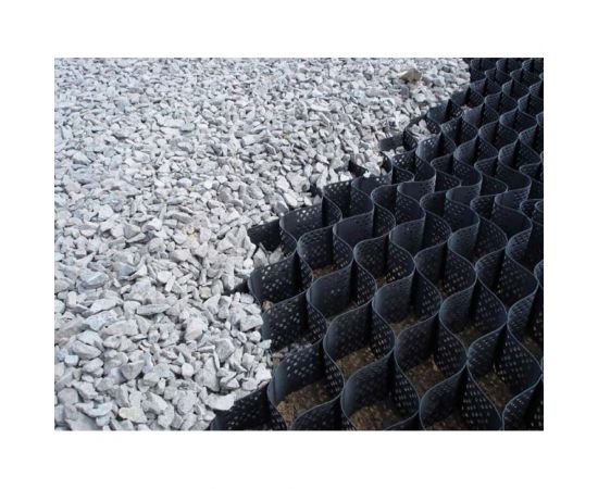 Георешетка объемная 30.20 (5600х3300х200 мм; 1.35 мм; черный) ГЕОКАРКАС 4673726848056 – изображение 2