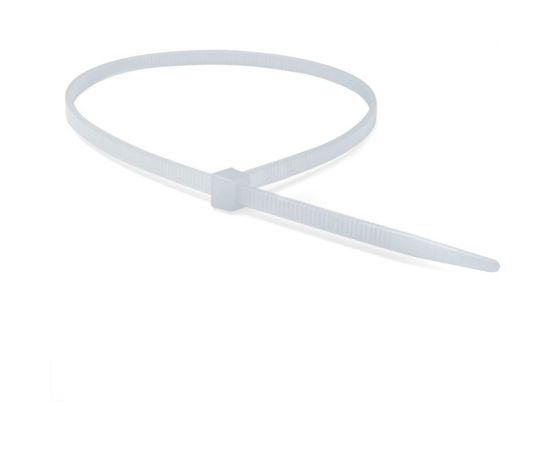 Нейлоновый хомут DKC 2.6х160 белый 100шт 25206SR – изображение 3