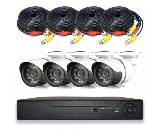 Комплект видеонаблюдения PS-link AHD KIT-C504HD 4 уличные 5Мп камеры 3022 – изображение 2