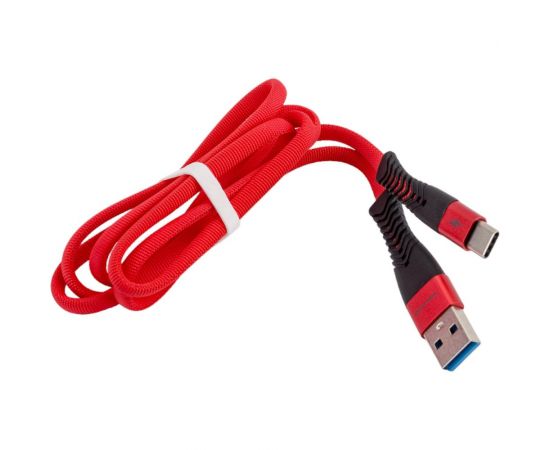 Дата-кабель More Choice Smart USB 3.0A для Type-C нейлон 1м K41Sarb – изображение 4