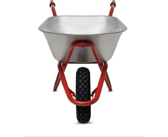 Строительная одноколесная тачка с пневмоколесом БИЗОН 110 л, 250 кг 13809 – изображение 11