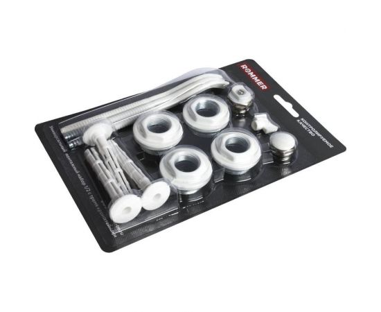 Монтажный комплект ROMMER 13 в 1 (ral9016) c 3-мя кронштейнами, 1/2 RG008Q281D491E – изображение 3
