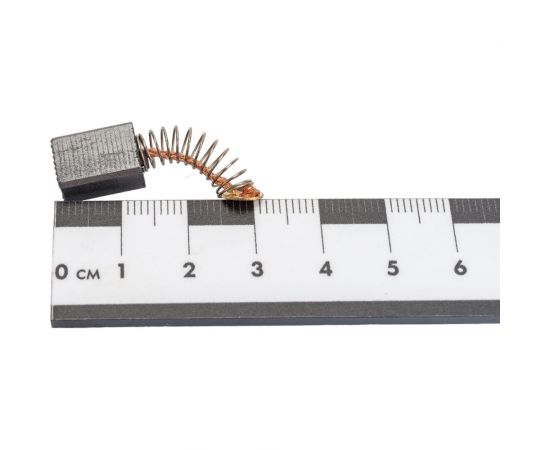 Комплект угольных щеток для электроинструмента Bosch (пружина, пятак), 6x9.5x13 мм, 2 шт COFRA SDB-34635 – изображение 2