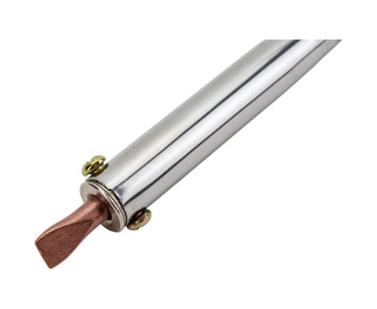 Паяльник ОНЛАЙТ 90 197 ose-pes05-80w-cp (дерево, клин прямой) 90197 – изображение 4