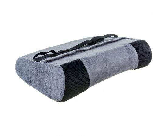 Ортопедическая подушка под поясницу PSV черно-серая 111578 – изображение 2