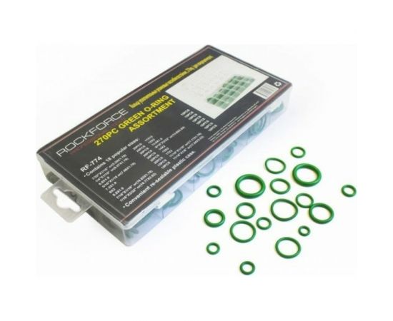 Набор колец уплотнительных 270 предметов для кондиционеров Rockforce RF-774 – изображение 2