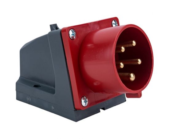 Стационарная вилка IEK 515 3Р+РЕ+N 16А 380В IP44 PSR52-016-5 – изображение 2